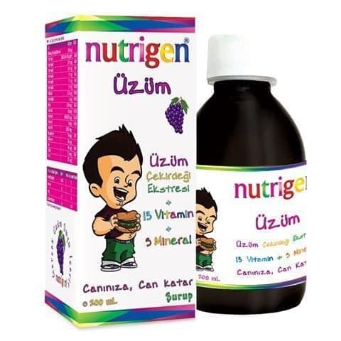 Nutrigen Üzüm 200 ml Şurup