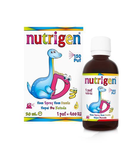 SKT:01/2027 Nutrigen Vitamin D3 400IU 20ml