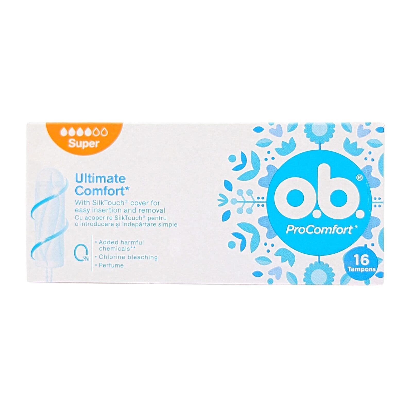 O.B. ProComfort Tampon Süper 16'lı