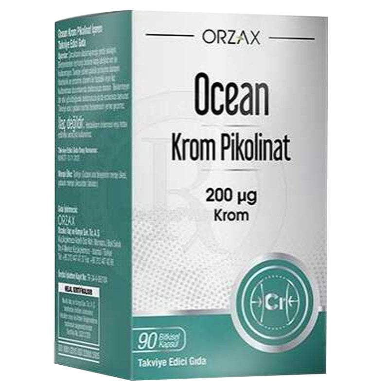OCEAN KROM PIKOLINAT 200 MCG 90 KAPSUL