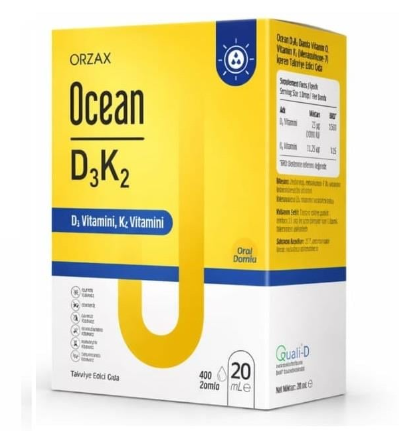 Ocean D3K2 Damla 20 ml