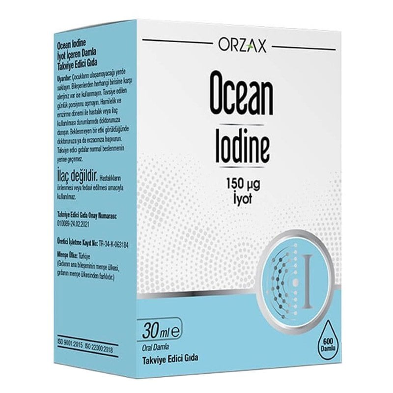 Ocean Iodine 150mgc 30ml damla