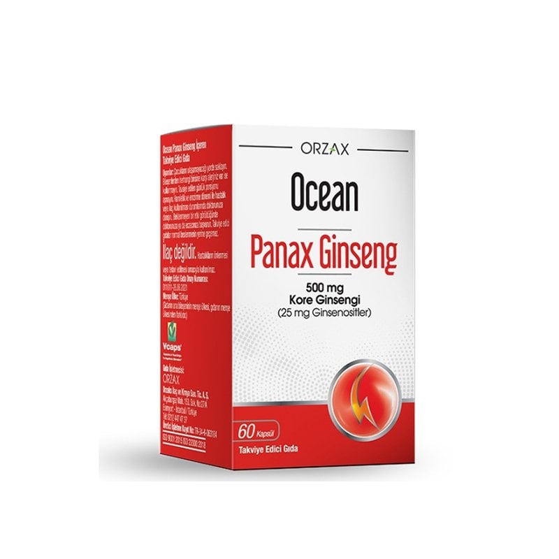 Ocean Panax Ginseng 500mg 60 Kapsül