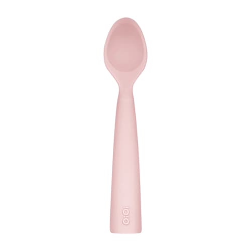 OiOi Silikon Nam Nam Mama Kaşığı 6 Ay + Pembe