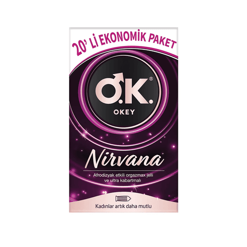 Okey Nirvana Prezervatif 20 Adet