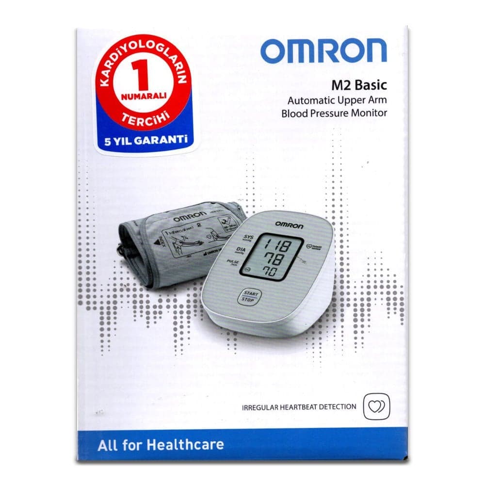 Omron M2 Basic HEM-7121J-C Üst Koldan Ölçme Elektronik Tansiyon Aleti