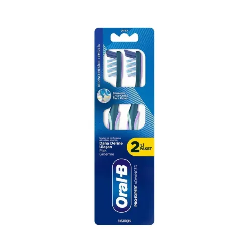 Oral-B Pro Expert Advanced Diş Fırçası 2'li
