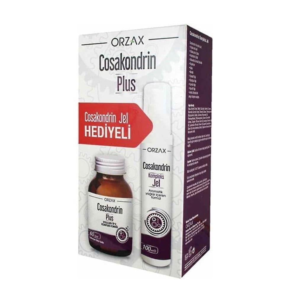 Orzax Cosakondrin Plus 60 Tablet + Jel Hediyeli