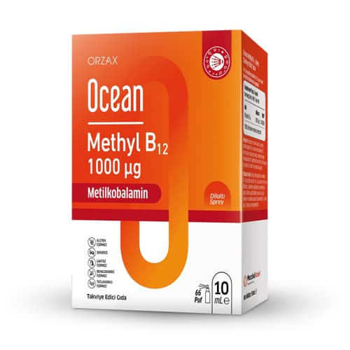 Orzax Ocean Methyl B12 Methylcobalamin 10 ml
