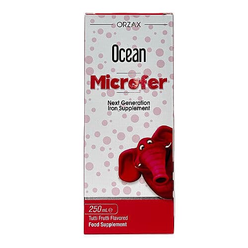 Orzax Ocean Microfer Lipozomal Demir Sıvı Takviye Edici Gıda 250 ml
