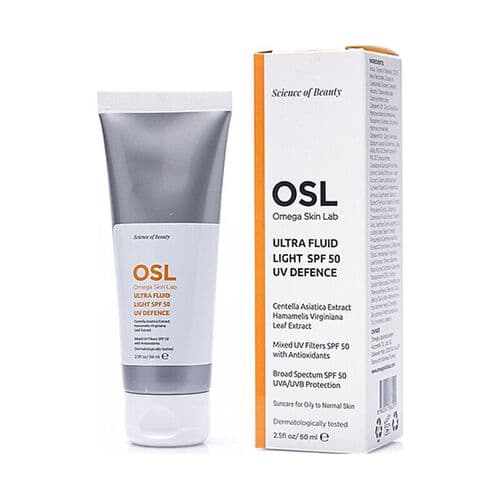 Osl Omega Skin Lab Ultra Fluid Light SPF 50+ UV Defence 50 ml