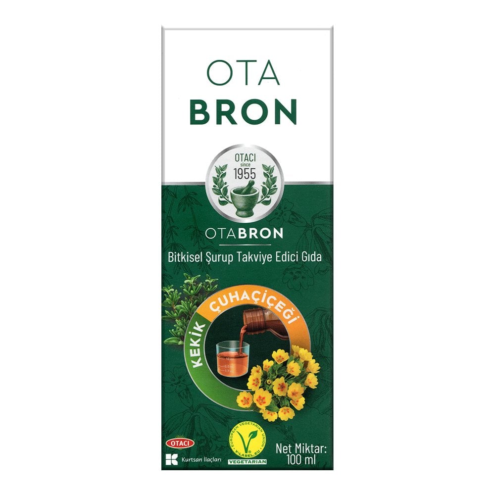 Otabron Bitkisel Şurup 100ml SKT:03/2027