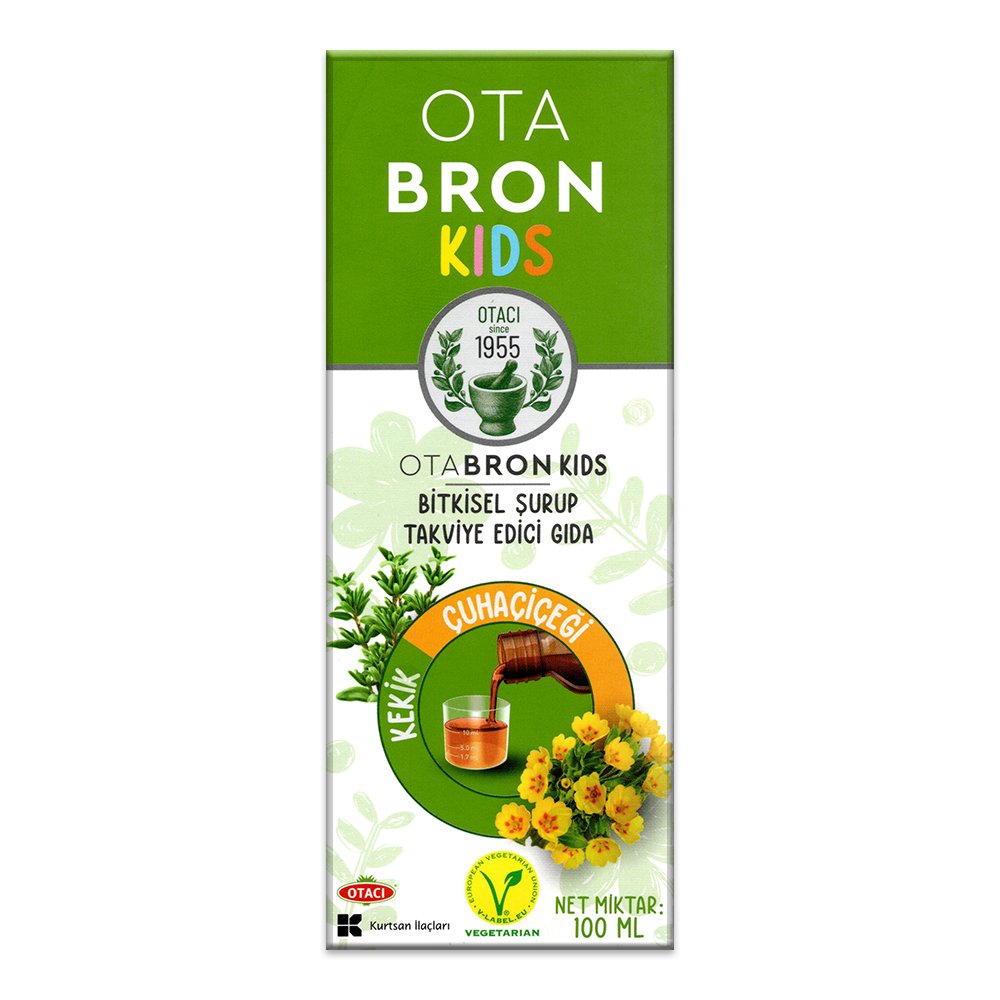 Otabron Kids Bitkisel Şurup 100ml SKT:03/2027
