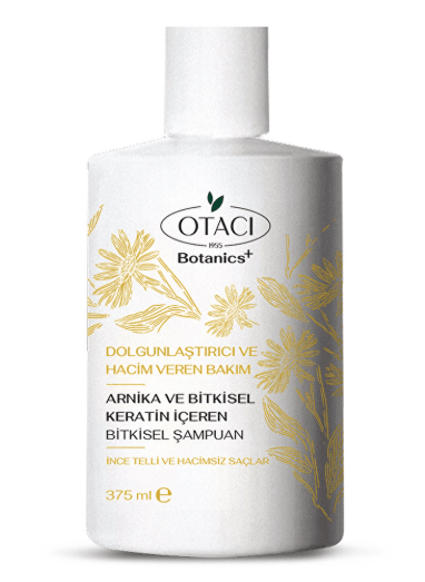 Otacı Botanics Arnika ve Bitkisel Keratin İçeren Bitkisel Şampuan 375 ml