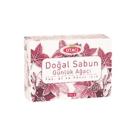 Otacı Doğal Sabun Günlük Ağacı 100 g Yüz El ve Vücut İçin