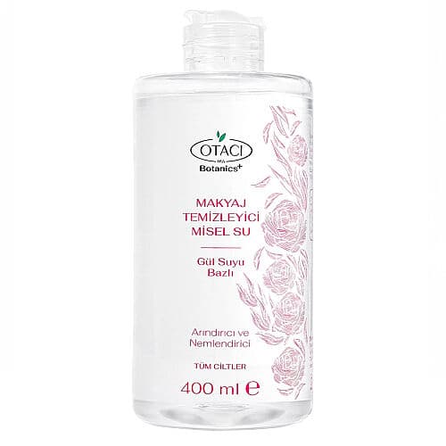 Otacı Gül Kürü Gül Suyu Bazlı Makyaj Temizleme Suyu 400 ml