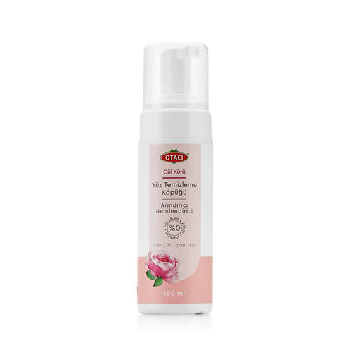 Otacı Gül Kürü Yüz Temizleme Köpüğü Arındırıcı Nemlendirici 150 ml