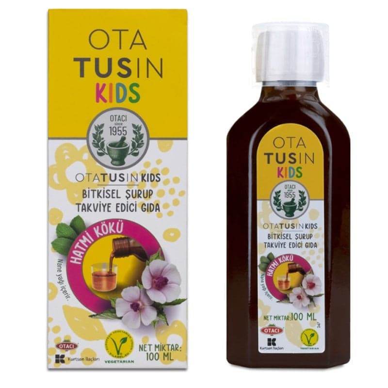 Otatusin Kids Hatmi Kökü Bitkisel Şurup 100ml SKT:03/2027