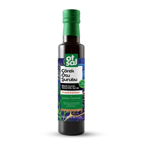 Otsa Propolis ve Zerdeçal İçerikli Çörek Otu Şurubu 350 g