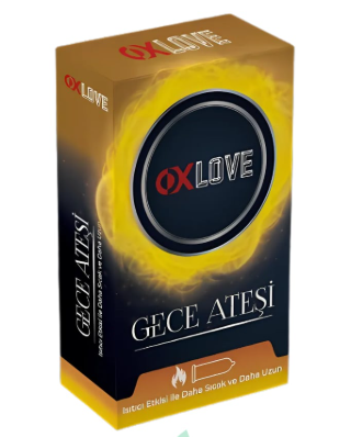 Oxlove Gece Ateşi Prezervatif 10 Adet