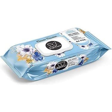Papilion Islak Havlu Çiçek Tutkunu 64 Adet
