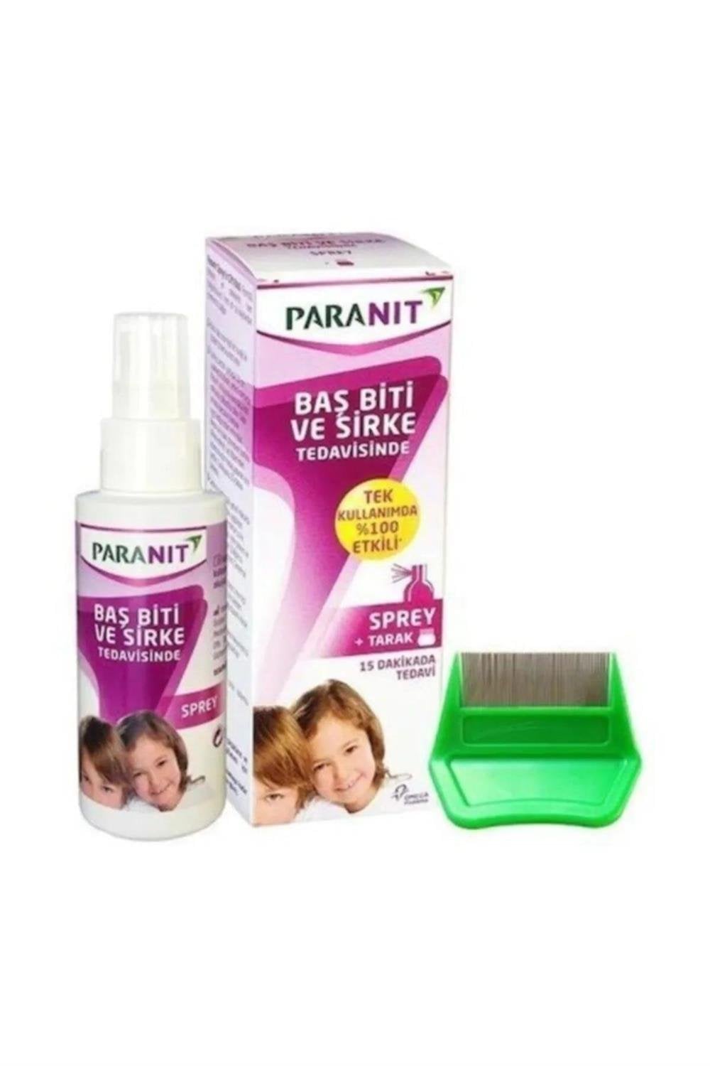 SKT:02/2027 Paranit Anti Bit Spreyi 100 ml Bit ve Sirke Yok Edici