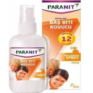 SKT:02/2027 Paranit Baş Bit Kovucu Sprey 100 ml