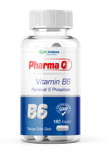 PharmaQ Vitamin B-6 180 Kapsül