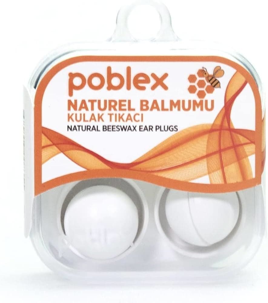 Poblex Natural Balmumu Kulak Tıkacı 4 Adet