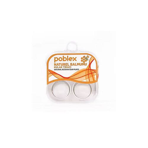Poblex Naturel Balmumu Kulak Tıkacı