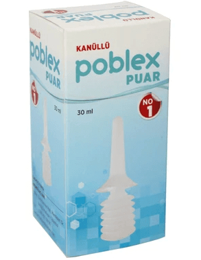 Poblex Puar Kanüllü 30 ml No: 1