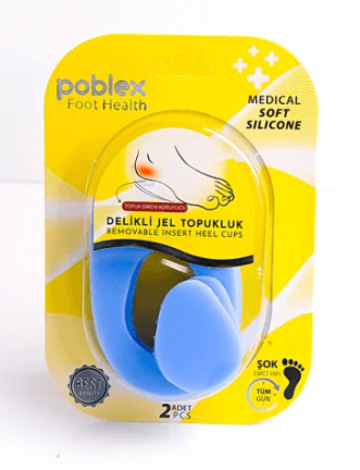 Poblex Topuk Dikeni İçin Delikli Jel Topukluk -S-