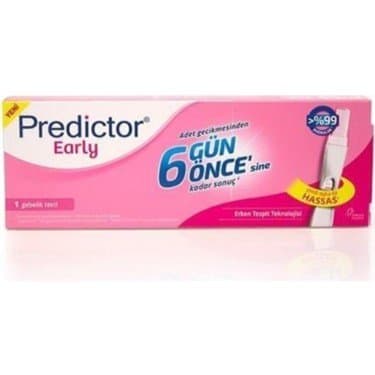 Predictor Early Gebelik Testi 1 Adet