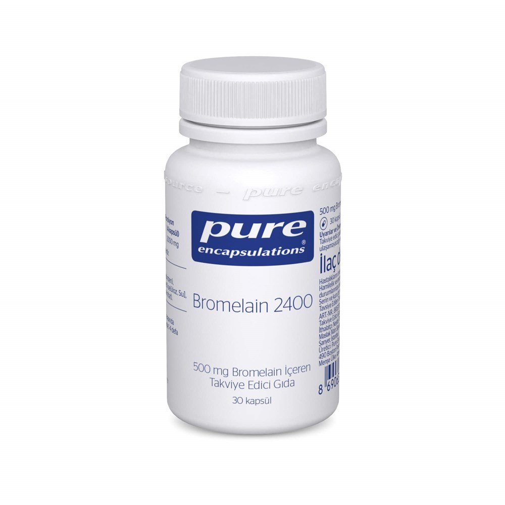 Pure Encapsulation Bromelain 2400 -- 30 Kapsül