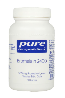 Pure Encapsulation Bromelain 500 mg 60 Kapsül