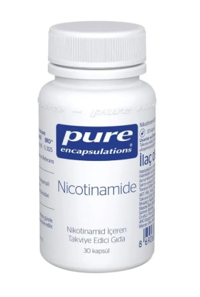 Pure Encapsulation Nicotinamide 30 Kapsül