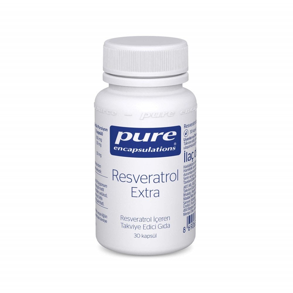 Pure Encapsulation Resveratrol Extra 30 Kapsül