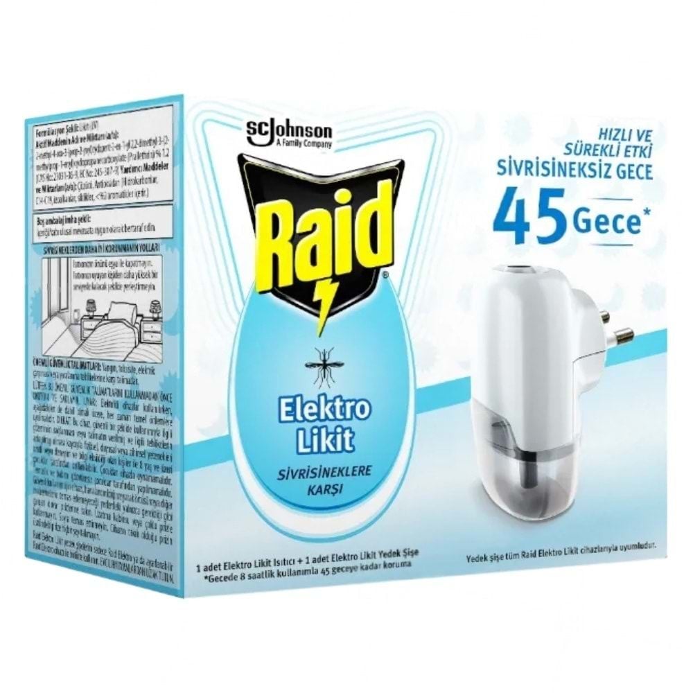 SKT:11/2026 Raid Elektro Likit Sistem 45 Gece