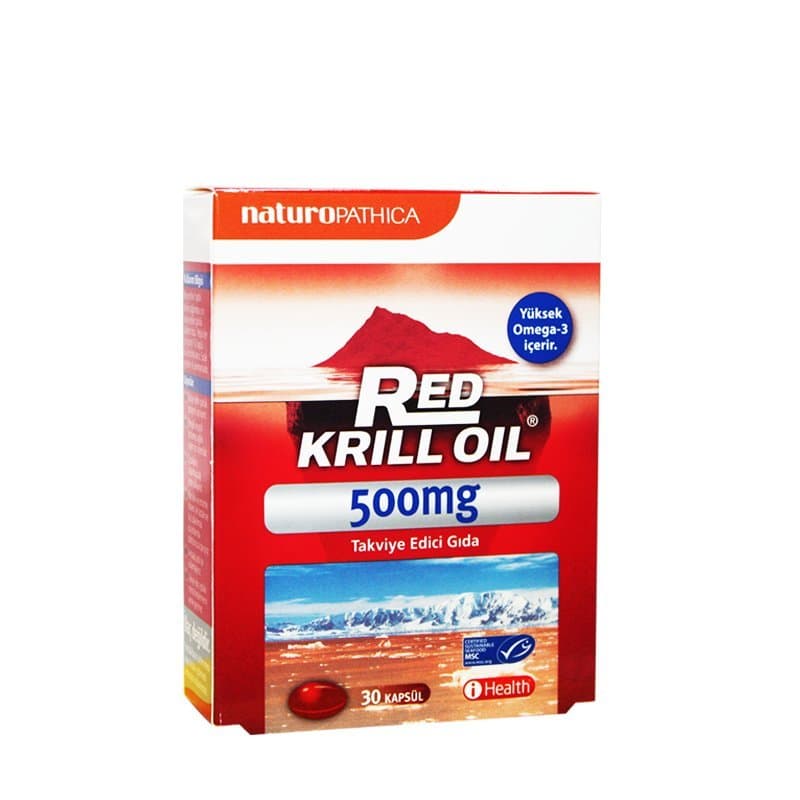 Red Krill Oil 500mg 30 Kapsül