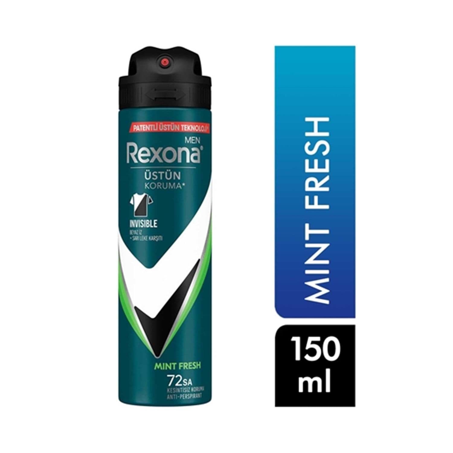 SKT:03/2027 Rexona Men Mint Fresh Deodorant Sprey 150 ml