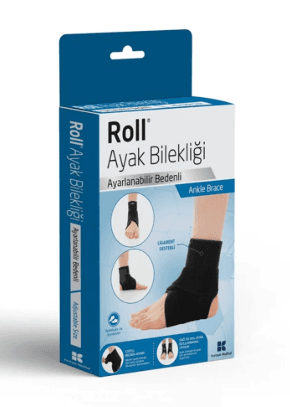 Roll Ayak Bilekliği Ayarlanabilir Bedenli