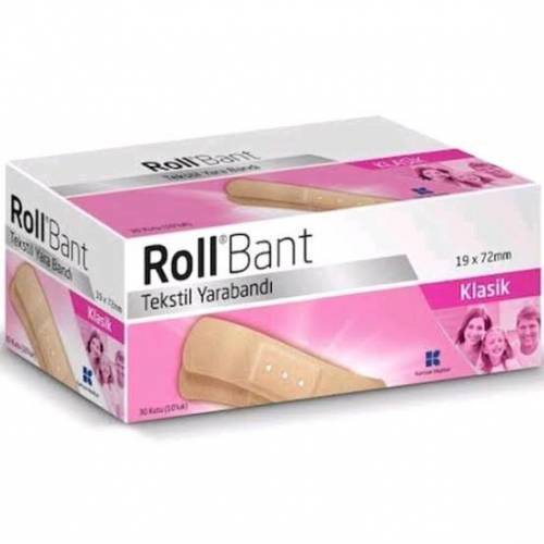 Roll Bant Tekstil Yarabandı Klasik 30 Kutu