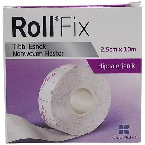Roll Fix Tıbbi Esnek Flaster 2,5 cm x 10m