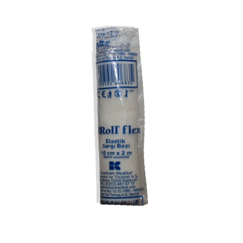 Roll Flex Elastik Sargı Bezi 10cm x 2m