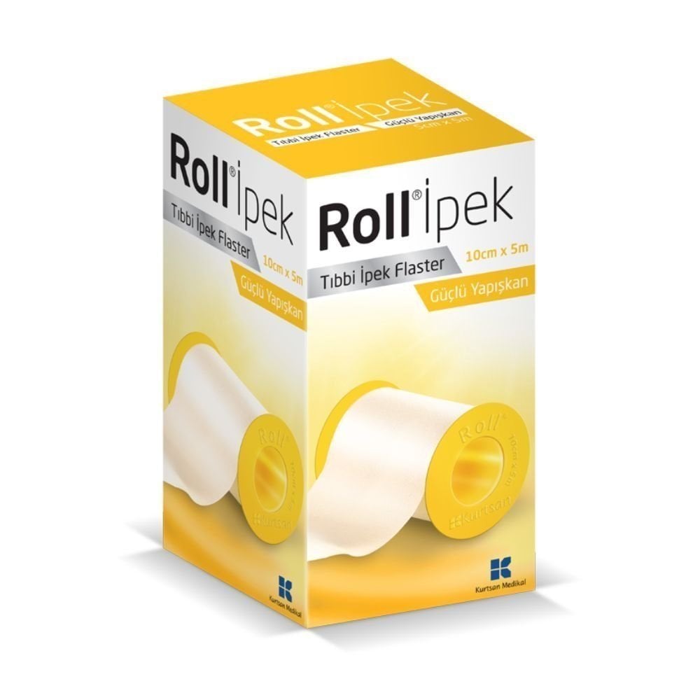 Roll İpek Tıbbi İpek Flaster 10cm x 5m
