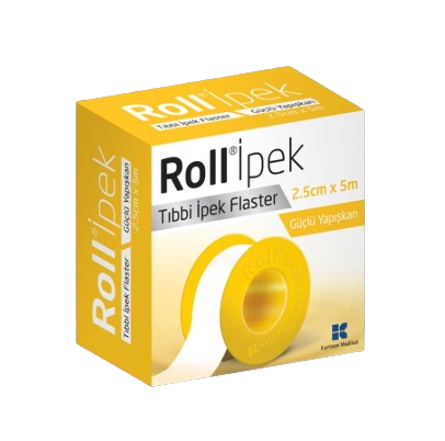 Roll İpek Tıbbi İpek Flaster 2,5cm x 5m