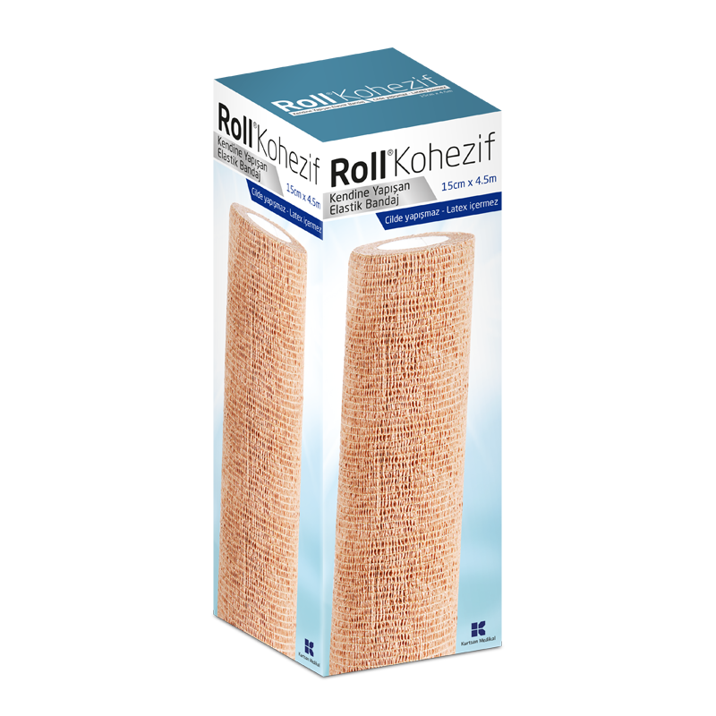 Roll Kohezif Elastik Bandaj 15cm x 4.5m