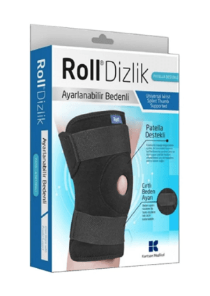 Roll Patella Destekli Dizlik Ayarlanabilir Bedenli