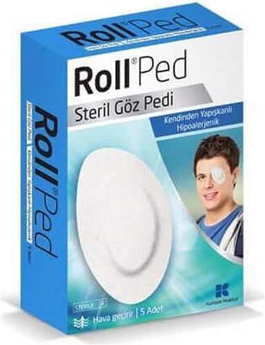 Roll Ped Steril Göz Pedi 5 Adet