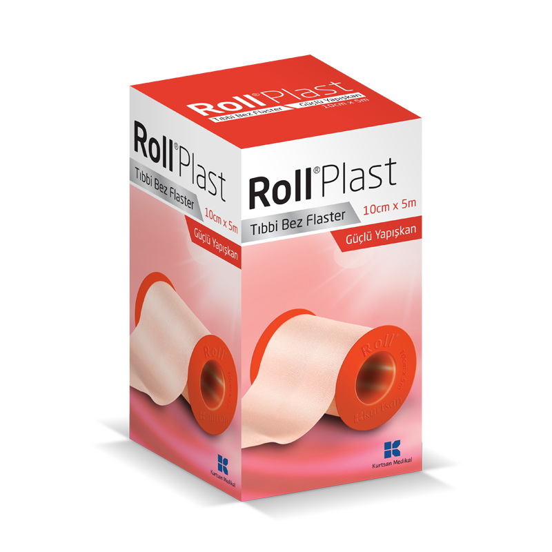 Roll Plast Tıbbi Bez Flaster 10cm x 5m